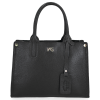 GEANȚĂ DIN PIELE cufăr Vittoria Gotti negru V554050