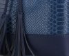 GEANȚĂ DIN PIELE shopper bag Vittoria Gotti denim V344