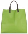GEANȚĂ DIN PIELE universală Genuine Leather verde 691756