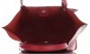 GEANȚĂ DIN PIELE shopper bag Vittoria Gotti roșu V355