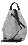 Dámska kabelka batôžtek Hernan svetlo šedá HB0137-1