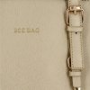 Dámska kabelka klasická BEE BAG zlatá 1502CA78