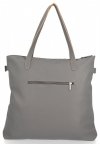 Kožené kabelka shopper bag Roberto Ricci šedá 18128