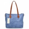  Dámská kabelka shopper bag Herisson modrá H8806