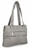  Dámská kabelka shopper bag Hernan svetlo šedá 8006