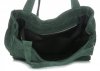 Kožené kabelka shopper bag Vittoria Gotti fľašková zelená V6048