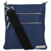 Kožené kabelka univerzálna Vittoria Gotti tmavo modrá B19