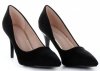 dámske ihlové lodičky Ideal Shoes čierna P-6435