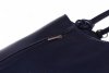 Kožené kabelka listová kabelka Genuine Leather tmavo modrá 491
