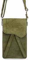 Kožené kabelka univerzálna Vittoria Gotti khaki V6256C