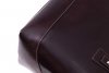 Kožené kabelka listová kabelka Genuine Leather 858(1 čokoládová