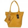 Dámska kabelka shopper bag Hernan horčicová HB0339