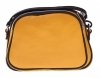 Kožené kabelka listonoška Genuine Leather žltá 333