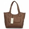 Dámská kabelka shopper bag Herisson tmavo béžová 17B374