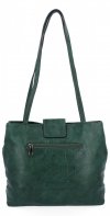 Dámska kabelka shopper bag Hernan fľašková zelená HB0225