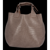 Kožené kabelka shopper bag Vittoria Gotti zemitá VG804