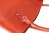 Kožené kabelka listová kabelka Genuine Leather ryšavá 858(1