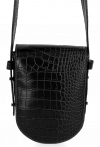 Kožené kabelka univerzálna Vittoria Gotti čierna V6336