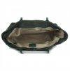 Kožené kabelka kufrík Genuine Leather fľašková zelená 80042