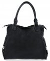 Dámska kabelka shopper bag Hernan čierna HB0135