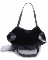 Kožené kabelka shopper bag Vittoria Gotti šedá V8