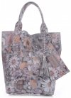 Kožené kabelka shopper bag Vittoria Gotti multikolor 8298