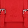 Dámska kabelka listonoška BEE BAG červená 1002S23