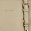 Dámska kabelka klasická BEE BAG zlatá 1502CA78