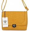Dámska kabelka listonoška BEE BAG žltá 1002S24