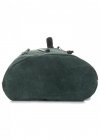 Kožené kabelka batôžtek Vittoria Gotti fľašková zelená 80022