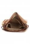 Kožené kabelka univerzálna Genuine Leather zelená 17