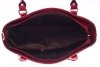 Kožené kabelka listová kabelka Genuine Leather červená 858(1