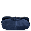 Kožené kabelka listonoška Vittoria Gotti tmavo modrá DB20