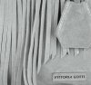 Kožené kabelka shopper bag Vittoria Gotti svetlo šedá V6048