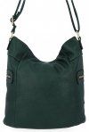Dámska kabelka listonoška BEE BAG fľašková zelená 1152S307