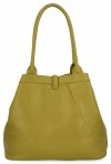 Kožené kabelka shopper bag Vittoria Gotti horčicová 208S