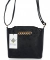 Dámska kabelka listonoška BEE BAG čierna S-611