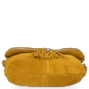 Kožené kabelka listonoška Vittoria Gotti žltá DB20
