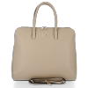 Kožené kabelka kufrík Vittoria Gotti béžová V2392