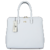 Kožené kabelka kufrík Vittoria Gotti biela V2392
