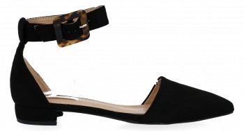 Černé elegantní dámské sandály Bellucci
