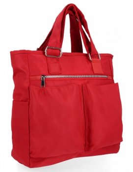 Kabelka shopper bag Hernan 50909 červená