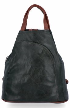 Dámská kabelka batůžek Herisson zelená 1502L32