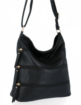 Női Táská univerzális BEE BAG fekete 1202S303