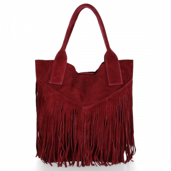 Női Táská shopper bag Vittoria Gotti bordó VPOS9