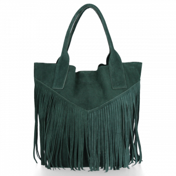 Női Táská shopper bag Vittoria Gotti palackzöld VPOS9