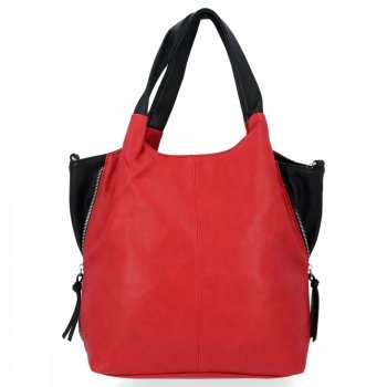 Női Táská shopper bag Hernan piros HB0293