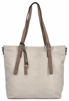GENȚĂ DE DAMĂ shopper bag Hernan bej HB0213-1