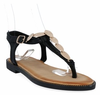dámske sandálky Givana čierna BJ552