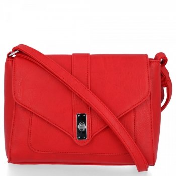 Dámska kabelka klasická BEE BAG červená 1002S18